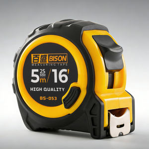 Meteran pita baja kelas industri, ukuran inci 3M/10 kaki 5 meter 16 kaki, sistem imperial dan metrik, mudah dibaca, logo dapat dipesan khusus - Product Image 1