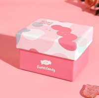 Benutzer definiertes Logo Gedruckte Verpackung Karton Pink Matte Finish Versand Versand boxen Recycelbare Geschenk box für Süßigkeiten, Kleidungs stück