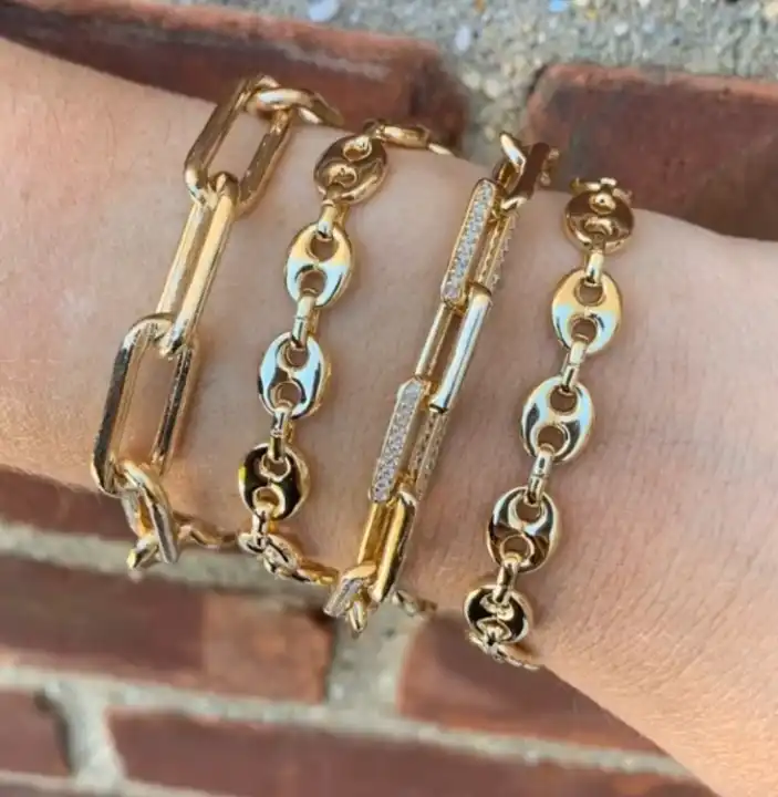 Stylish Modern Gold Bracelet Designs | Evil Eye Bracelets for Girls | –  Jewellery Hat