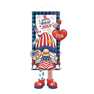 Independence Day Patriotic 4th of July Gnome Hanging Ornaments USA <b>Flag</b> Faceless Gnomes for Independence Day Party Decorations - Product Image 5
