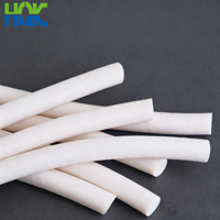 Cordon en mousse de silicone à cellules fermées flexible, bande d'étanchéité ronde en caoutchouc de silicone
