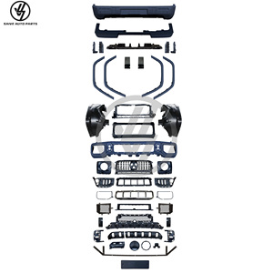 Kits de Carrocería de PP para Mercedes Benz Clase G W464, Actualización a W465 G63 AMG G500 G550 G580 2025, Parachoques Delantero y Trasero, Rejilla, Faldones Laterales - Product Image 1