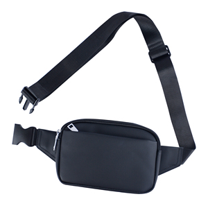 Riñonera Impermeable de PU con Correa Ajustable, Bolso Cruzado para Pecho, Cremallera Metálica Suave, Bolsillos Múltiples, para Hombres y Mujeres, Ideal para Viajes - Product Image 6