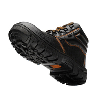 Sepatu Safety Kerja Anti-Hantaman S3 Breathable Kulit Las Berkualitas Tinggi Model High Top Grosir Terlaris Litai