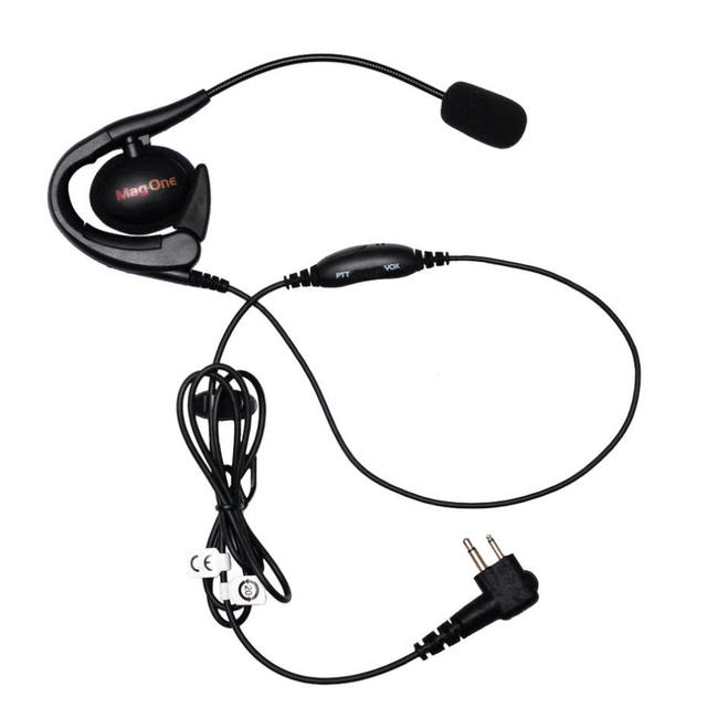 PMLN6537 Earset Two Way Radio Earpiece Earphone With Ptt/vox Switch for Walkie Talkie Radios CP100D CP200D