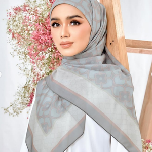 ผ้าพันคอฮิญาบผ้าฝ้ายระบายอากาศได้ดีสำหรับมุสลิมสำหรับสุภาพสตรีและเด็กหญิงทุกฤดู2025จากมาเลเซีย - Product Image 3