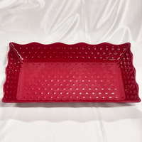 Ensemble de vaisselle en mélamine de luxe en gros, ensemble de vaisselle en mélamine pour restaurant et maison, design traditionnel, ensembles en mélamine