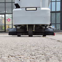 Nouvelle autolaveuse professionnelle autoportée V3 24V à batterie, double brosse, grande capacité de réservoir pour surfaces lisses