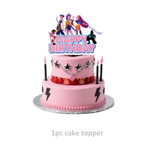 Vajilla <span class=keywords><strong>de</strong></span> Fiesta con Temática <span class=keywords><strong>de</strong></span> Anime K-POP, Grupo <span class=keywords><strong>de</strong></span> Chicas Cazadoras <span class=keywords><strong>de</strong></span> Demonios, Platos <span class=keywords><strong>de</strong></span> Peluche, Artículos para Fiestas <span class=keywords><strong>de</strong></span> Halloween y Pascua - Product Image 4