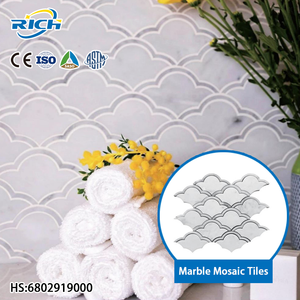 Topkwaliteit, lage minimale bestelhoeveelheid, mozaïek marmer tegels, decoratieve mozaïek tegels voor zwembaden - Product Image 1