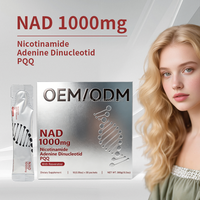 OEM ODM NAD 1000mg PQQ Resveratrol Jelibon Takviye Edici Gıda 30'lu Paket Yetişkinler İçin Berry Aromalı