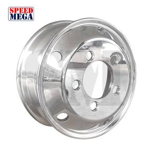 ล้อรถบรรทุกแบบกำหนดเองจากโรงงาน ขนาด 22.5 นิ้ว 22.5x9.0 ล้ออะลูมิเนียมฟอร์จ สำหรับรถบรรทุก ล้ออัลลอย สำหรับรถบรรทุก 12R22.5 315/80R22.5 - Product Image 3