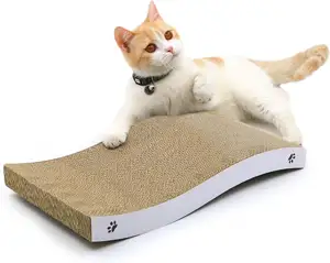 Kat Scratcher Kartonnen Cat Scratch Pad Met Premium Kras Texturen Ontwerp Duurzaam Krabpalen Pad Omkeerbaar