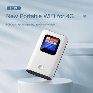 Router Portabel KuWFi 4G 10 Perangkat Hotspot Slot Kartu SIM Tunggal Power Bank Outdoor Router Saku Wifi 4G dengan Port Tipe C - Product Image 2