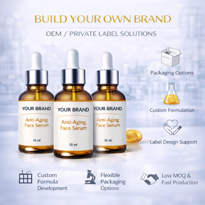 Suero Facial Antienvejecimiento, Reafirmante y Antiarrugas, Cuidado de la Piel, Cumple con GMP, Marca Privada, Fabricante de Sueros Rejuvenecedores Cosméticos OEM ODM - Product Image 3