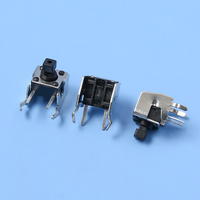 Support de commutateur tactile, bouton-poussoir 6*6*5/6/7/8/11/12H, interrupteur tactile avec support de montage, interrupteurs momentanés RoHS 12V 0.5A