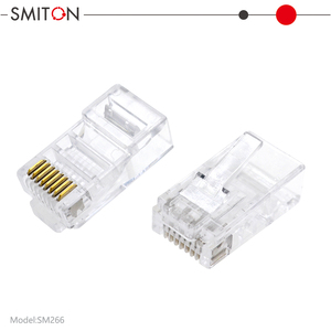 ขั้วต่อ UTP CAT6 RJ45 8P8C สำหรับสายเคเบิลเครือข่าย CAT6 สำหรับการเชื่อมต่อเครือข่าย - Product Image 5