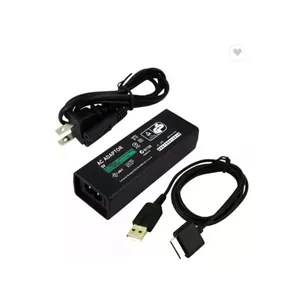 美国欧盟版插头交流适配器，用于PSP Go充电电缆电源充电器