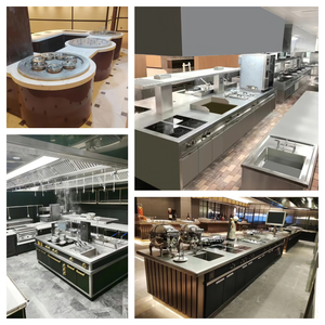 Isla <span class=keywords><strong>de</strong></span> <span class=keywords><strong>Cocina</strong></span> Comercial, Equipo <span class=keywords><strong>de</strong></span> <span class=keywords><strong>Cocina</strong></span> Modular <span class=keywords><strong>de</strong></span> Acero Inoxidable, Estación <span class=keywords><strong>de</strong></span> <span class=keywords><strong>Cocina</strong></span> para Proyectos Hoteleros, Gama <span class=keywords><strong>de</strong></span> Lujo Personalizada - Product Image 6