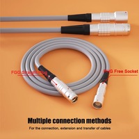 Connecteur Circulaire Push-Pull Multipolaire Série 3K, Étanche IP66/68, 2-32 Broches, pour Rallonge de Câble de Connexion, Type PHG Free Socket