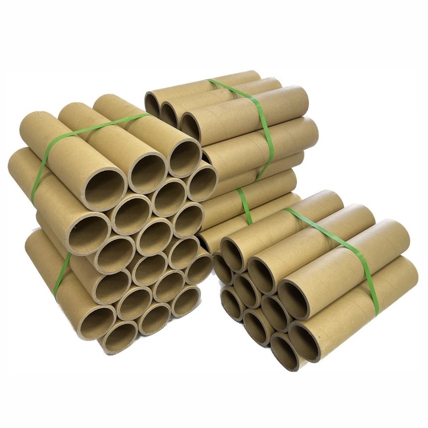 Manufacturers Direct Sales Minimalist Kraft Paper Tube Premium Quality Environmentally Friendly Shipping Packaging