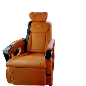 Sièges de voiture électriques inclinables de luxe VIP en cuir pour modification de véhicules utilitaires légers Mercedes-Benz Sprinter Classe V Vito V250 Vario Viano - Product Image 1