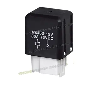 High Quality AS402 1H 30A 12v 5pin steel bracket automotive relay