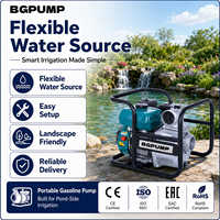 Pompe à eau diesel compacte pour système d'irrigation agricole