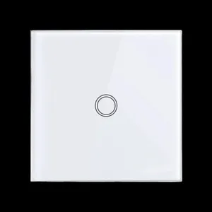 Top quality illuminated without led metal push button automation system home smart wifi touch Wall Switches with price