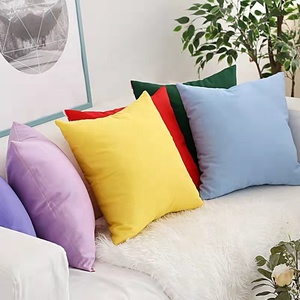 Diseño de alta calidad 45X45 Camel Color impermeable ignífugo cojín trasero almohada cojín de asiento para uso interior y exterior - Product Image 4