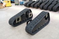 Système de chenilles triangulaires K-LONG à entraînement hydraulique, taille et couleur personnalisées, pour diverses machines, capacité de charge de 0,5 à 120 tonnes, ISO