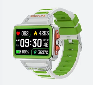 2024 модные умные часы 1,57 дюймов с большим экраном для мониторинга сна фитнес-браслет умные часы