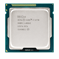 Processeur de bureau I7-3770 4 cœurs 8 threads 3,4-3,9 GHz 8 Mo de cache LGA1155 77 W