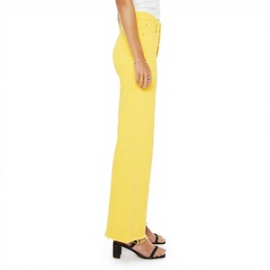 Jeans de Mezclilla para Mujer, Cintura Alta, Corte de Campana, Estilo Bootcut, Pantalones de Mezclilla Elástica, Ropa Casual Vintage de Moda Urbana, Fabricante de Prendas de Vestir - Product Image 2