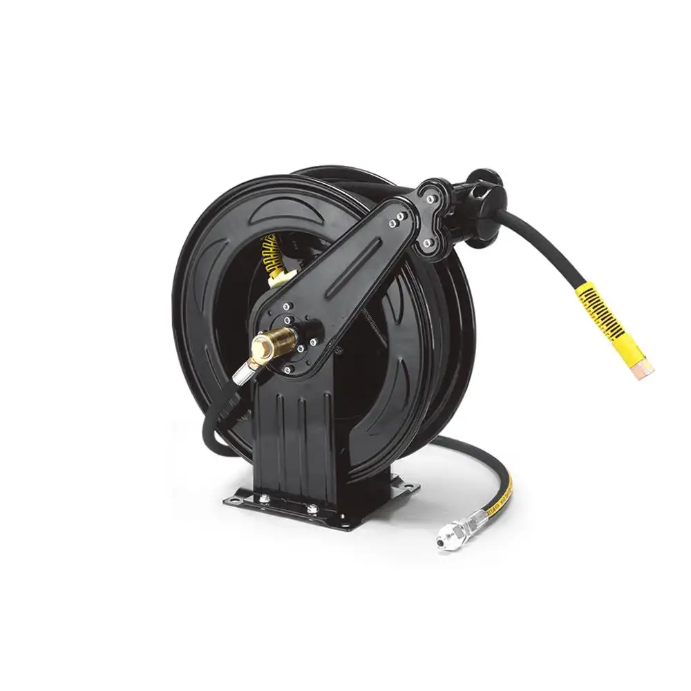 Automatic Retractable High pressure hose reel for Air/Oil/Water