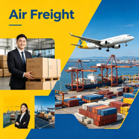 DDP Porte à Porte Fret Aérien + Express de Chine vers les États-Unis pour la Livraison aux Entrepôts Amazon FBA avec Support 24/7 et Assurance