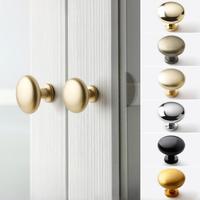 Boutons ronds minimalistes en alliage de zinc et aluminium pour portes de placard, poignées de tiroirs de meubles et de commodes, et boutons de tiroirs de meubles à chaussures
