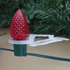 Clips MZ Lights Todo en Uno para Bombillas <span class=keywords><strong>C9</strong></span> y C7, Clips Flexibles <span class=keywords><strong>C9</strong></span>, Clips Circulares Halo O para Canaletas y Tejas - Product Image 4