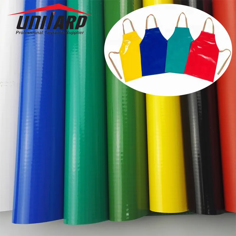 Chemical Processing Industry PVC/TPU Apron, Waterproof Rubber Apron Tarpaulin Materials