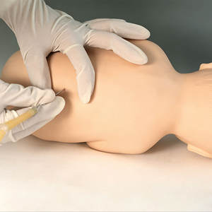 DARHMMY Mannequin anatomique avancé en plastique PVC Modèle de ponction lombaire néonatale pour la formation clinique en sciences médicales - Product Image 3