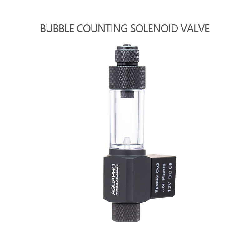 Grey-soleniod with bubble counter