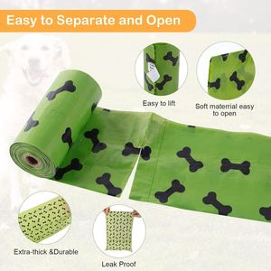 New Paw Custom Biodegradable <b>Compostable</b> Dog Poop Poo Pop Bag Wholesale Manufacturer Simple Style Pet Waste Disposal Bag - Product Image 6