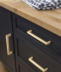 Vintage Black Zinc Alloy Stainless Steel Furniture <strong>Door</strong> Handles <strong>Knobs</strong> for <strong>Bedroom</strong> Kitchen Wardrobe Cabinets Drawer Pulls - Product Image 3