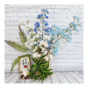 Fleur artificielle en soie Meichang Beer Flower à prix d'usine pour la décoration - Product Image 3