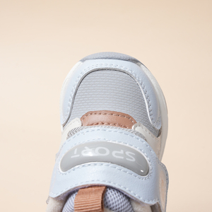 겨울 소프트 솔 키즈 캐주얼 스포츠 면 봉제 신발 운동화 경량 러닝화 소년 소녀를위한 후크 앤 루프 클로저 - Product Image 3