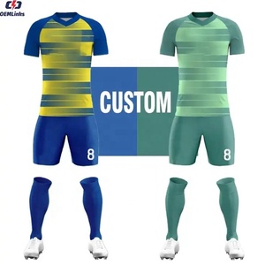 Conjunto de fútbol de poliéster 100% de fábrica, ropa de fútbol, camiseta de equipo, ropa de fútbol americano, conjunto de fútbol por sublimación, uniforme - Product Image 2
