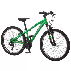 <span class=keywords><strong>Vélo</strong></span> de montagne pour enfants de 24 pouces avec suspension avant et engrenages rapides-<span class=keywords><strong>Vélo</strong></span> en alliage d'aluminium pour garçons et filles de 8 à 12 ans - Product Image 1