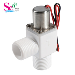 Mini-vanne solénoïde à impulsions G1/2, robinet à commande par capteur, vannes sanitaires, vannes de remplissage à commande par capteur à 4 points - Product Image 1