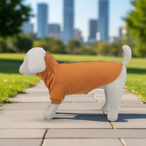Sudadera Estilo Urbano para Perros, Color Óxido, Talla XS, 27 cm, Ropa para Mascotas - Product Image 3