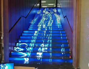 Mds Écran d'escalier à LED Écran de marches à LED pour les événements, le théâtre, les espaces commerciaux Solution d'éclairage numérique étanche et personnalisée pour escalier - Product Image 5